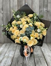 Букет цветов из:  Розы и Лизиантусы #REPLACE_PRED# Порхове