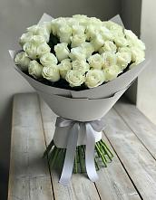 Букет 35 Белых роз #REPLACE_PRED# Порхове