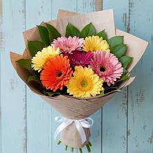 Букет цветов из:  Герберы #REPLACE_PRED# Порхове