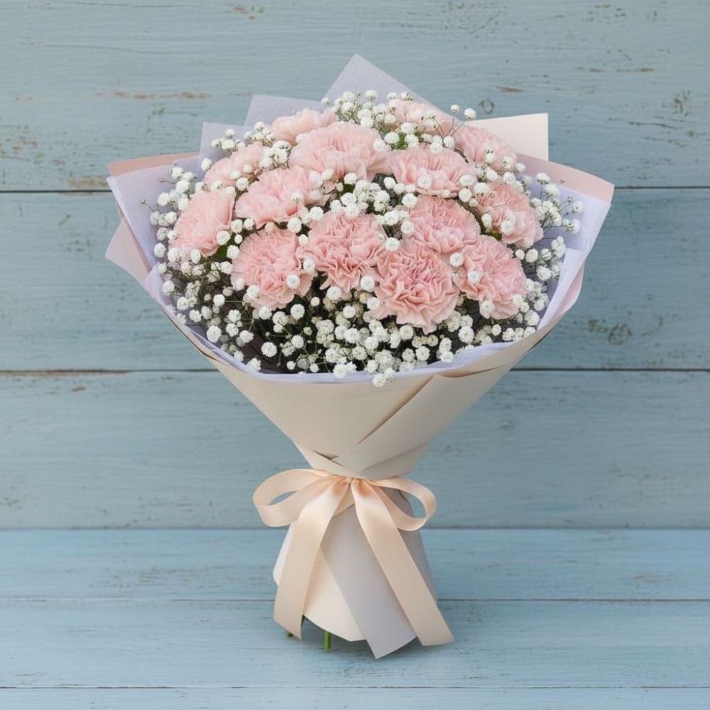 Букет цветов из: Гвоздики в Порхове