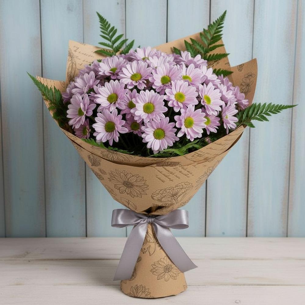 Букет цветов из: Хризантемы в Порхове