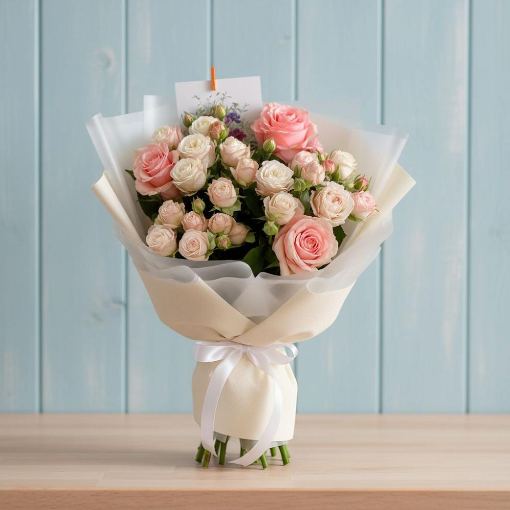 Букет цветов из: Розы в Порхове