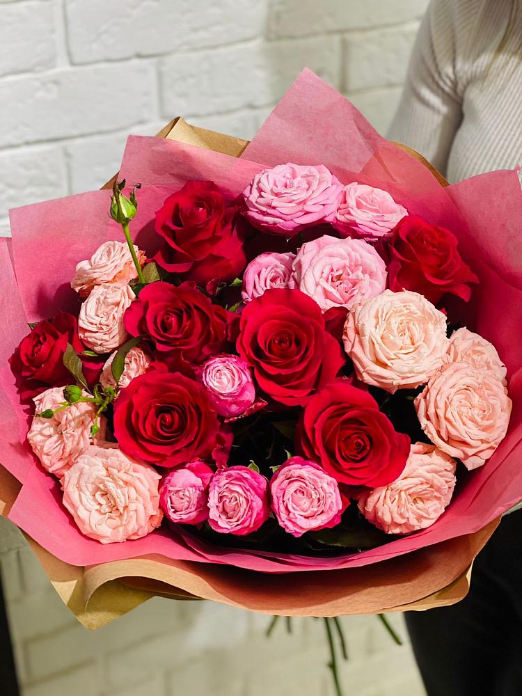 Букет цветов из: Розы в Порхове