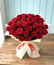 Букет 29 Красных роз #REPLACE_PRED# Порхове