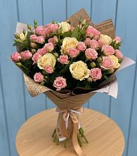 Букет цветов из:  Розы #REPLACE_PRED# Порхове