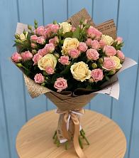 Букет цветов из:  Розы в Порхове