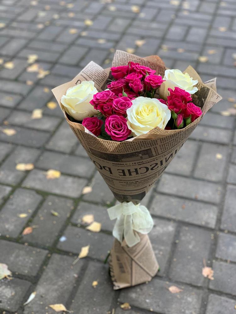 Букет цветов из: Розы в Порхове