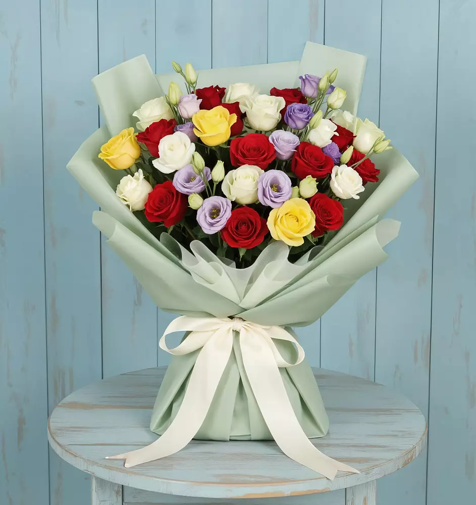 Букет цветов из: Розы в Порхове