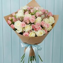 Букет цветов из:  Розы в Порхове